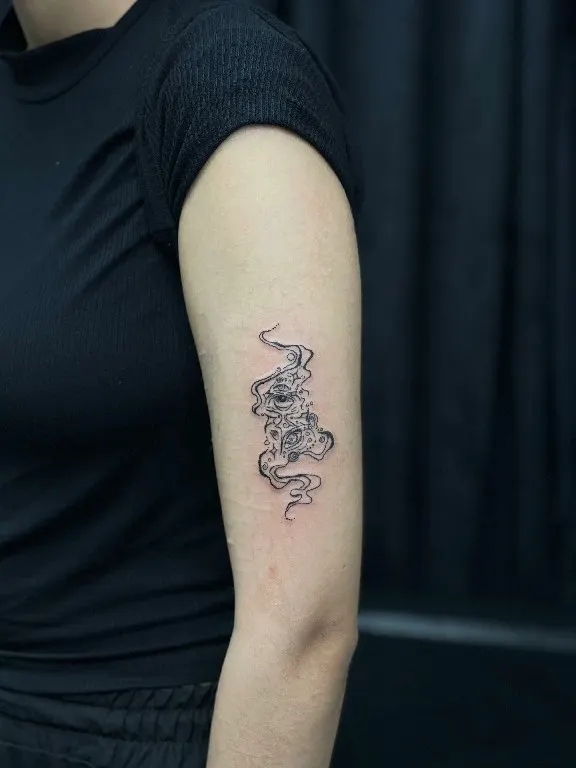 Temporary tattoo design