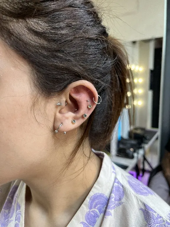 Syinger Tattoos piercing work