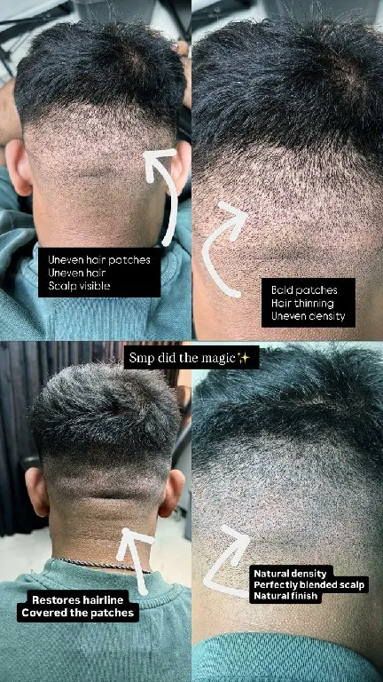 Scalp micropigmentation by Syinger Tattoos